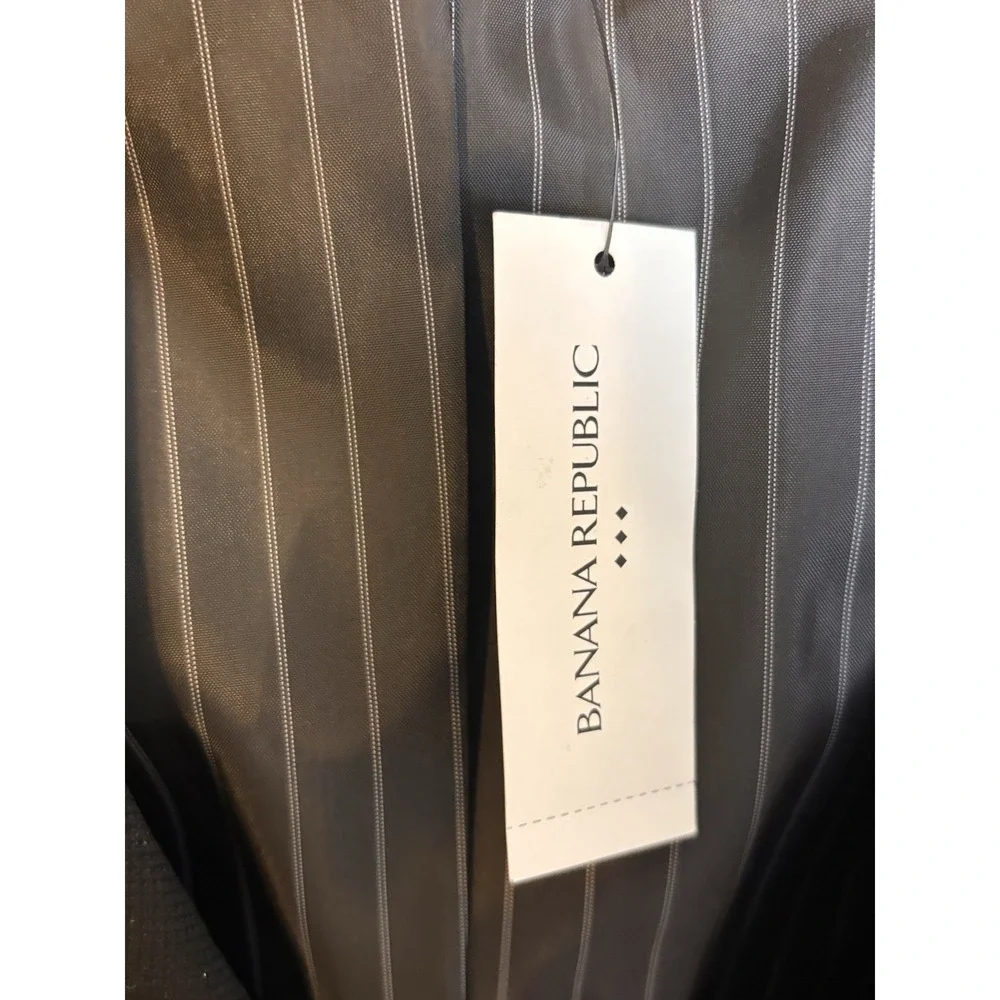 Banana Republic Blazer Mens 42R Slim Fit Jersey Cotton Blend Stretch NWT